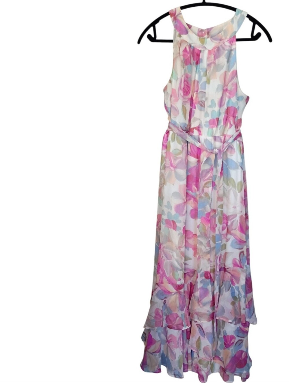 Calvin Klein Floral Maxi Dress Size Large
